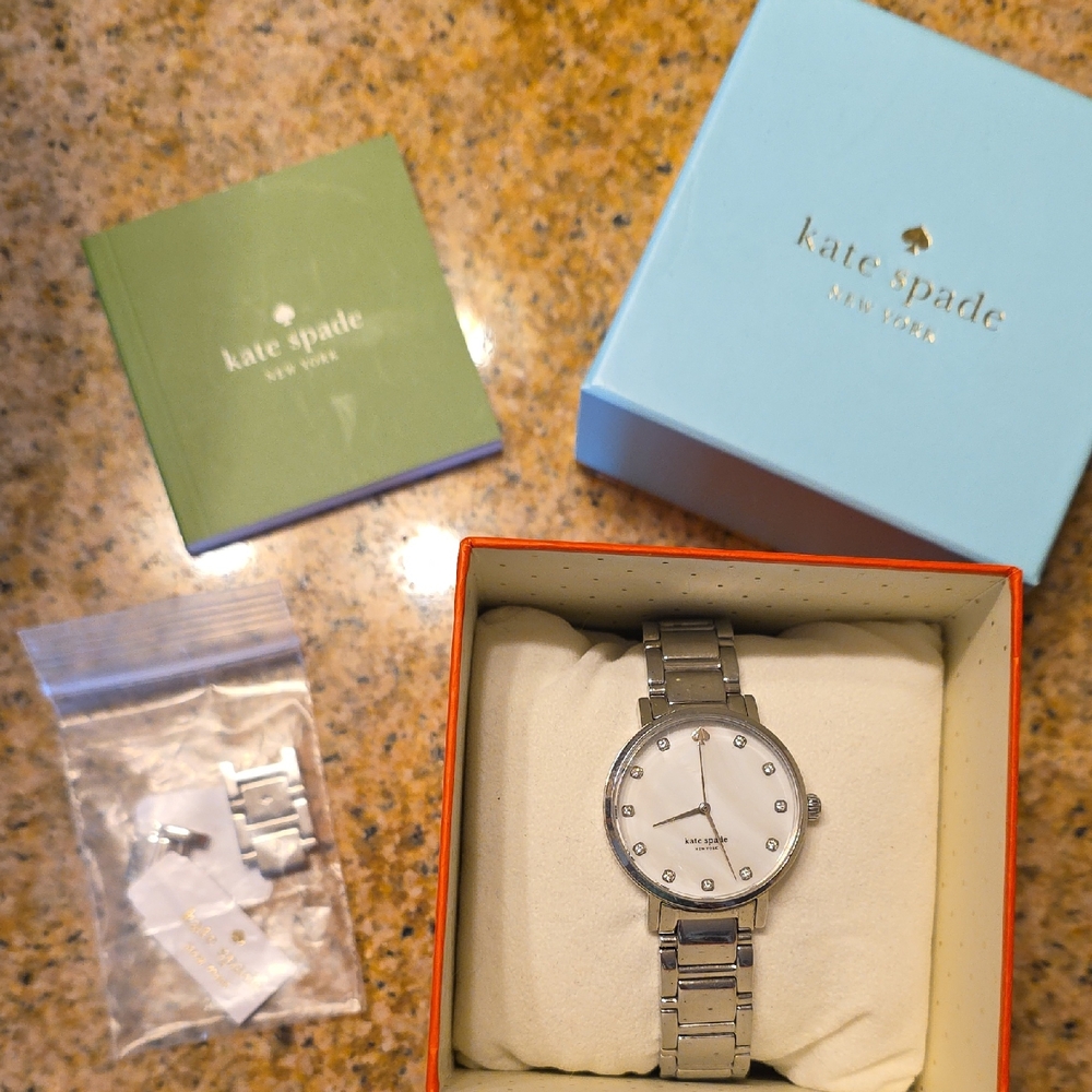 New Kate Spade Silver Women's Watch